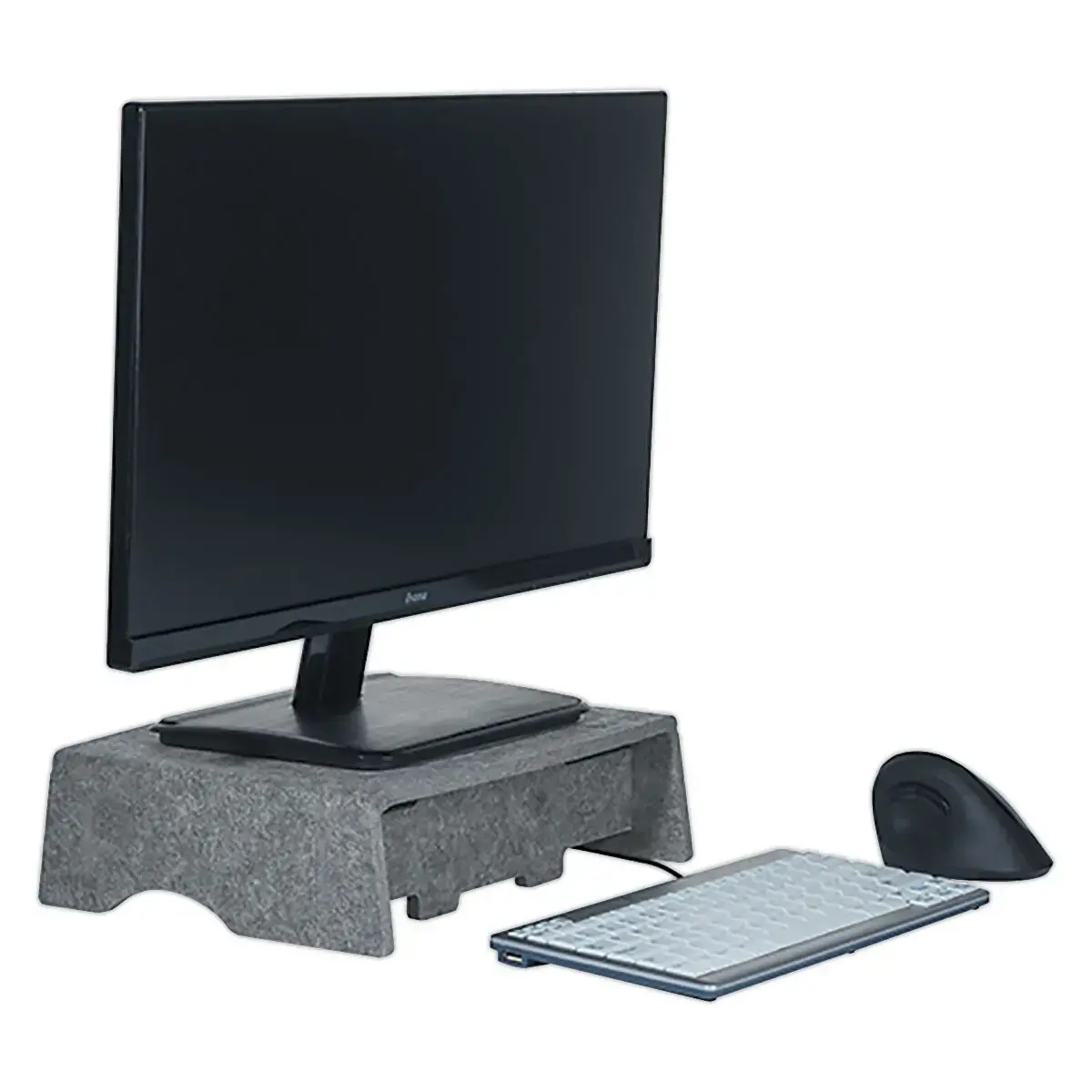 Steun voor gerecycled scherm Circular Q-riser90