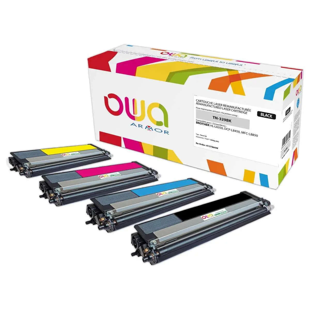 Toner ARMOR equiv. BROTHER TN329 magenta 
