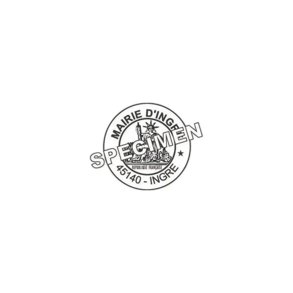 Stempel Printy 4630 - Ø30 mm- maxi 6 lijnen