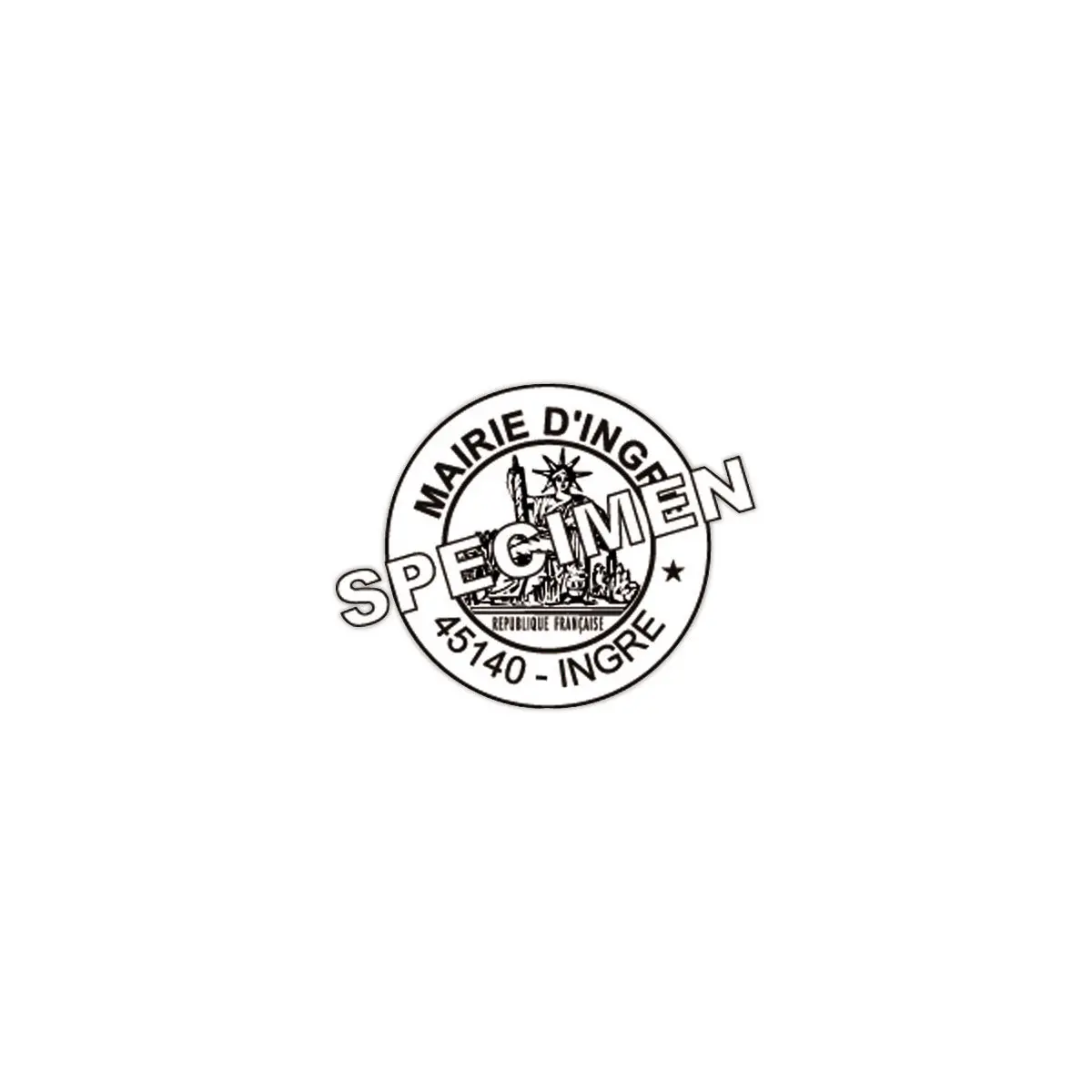 Stempel Printy 4630 - Ø30 mm- maxi 6 lijnen