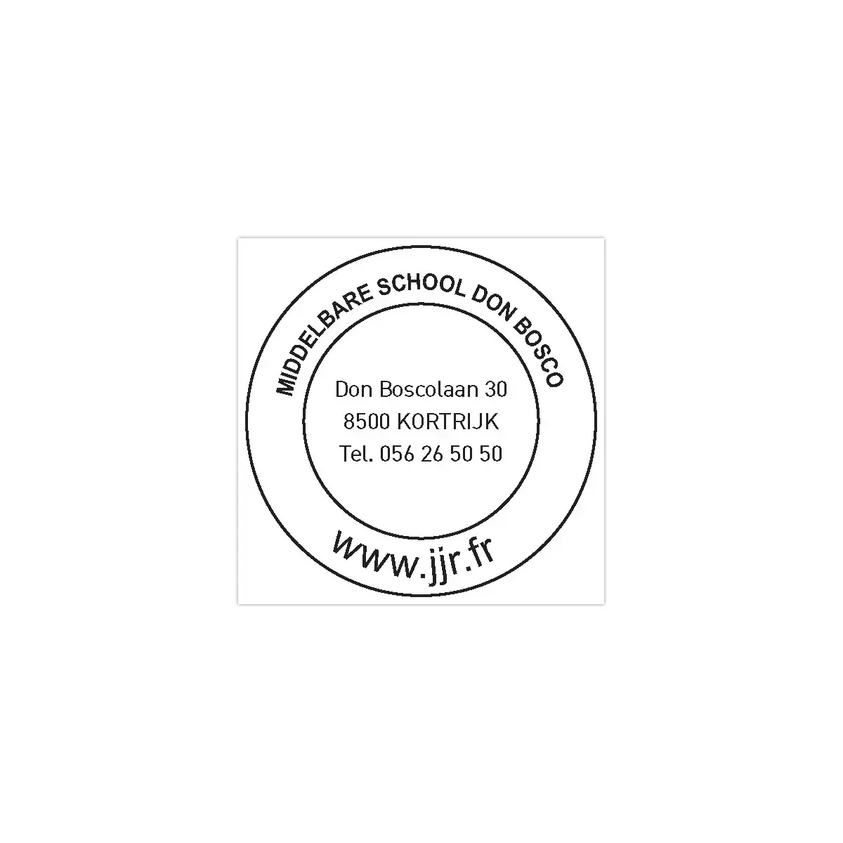 Stempel Printy 4642 - Ø42 mm- maxi 8 lijnen