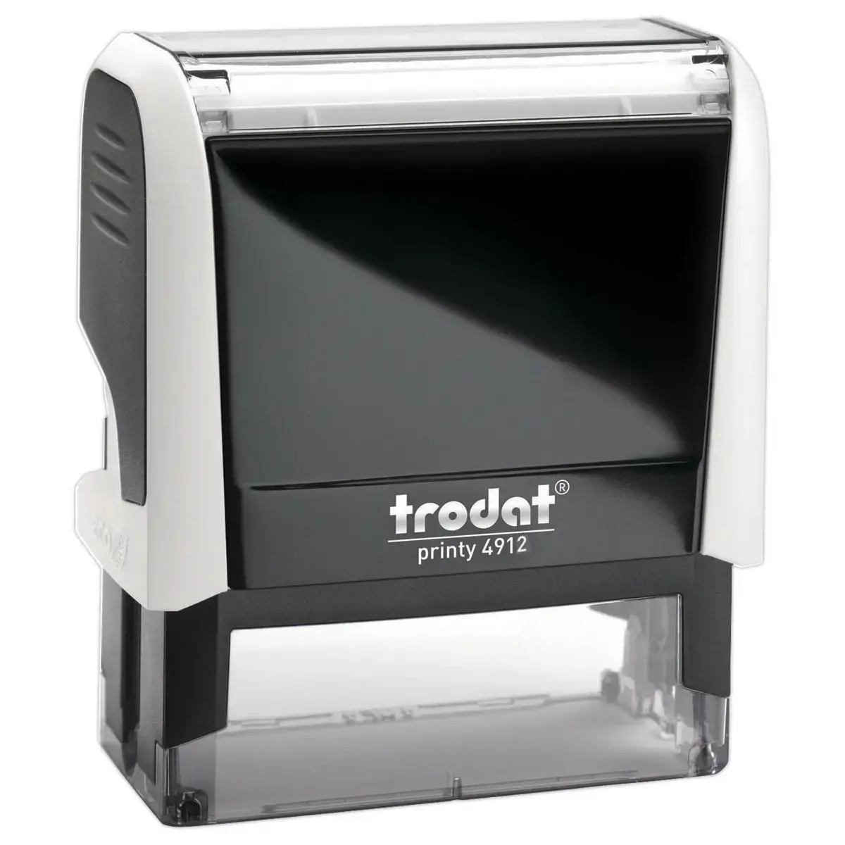 Witte stempel PRINTY 4912 zwarte inkt - 5 regels
