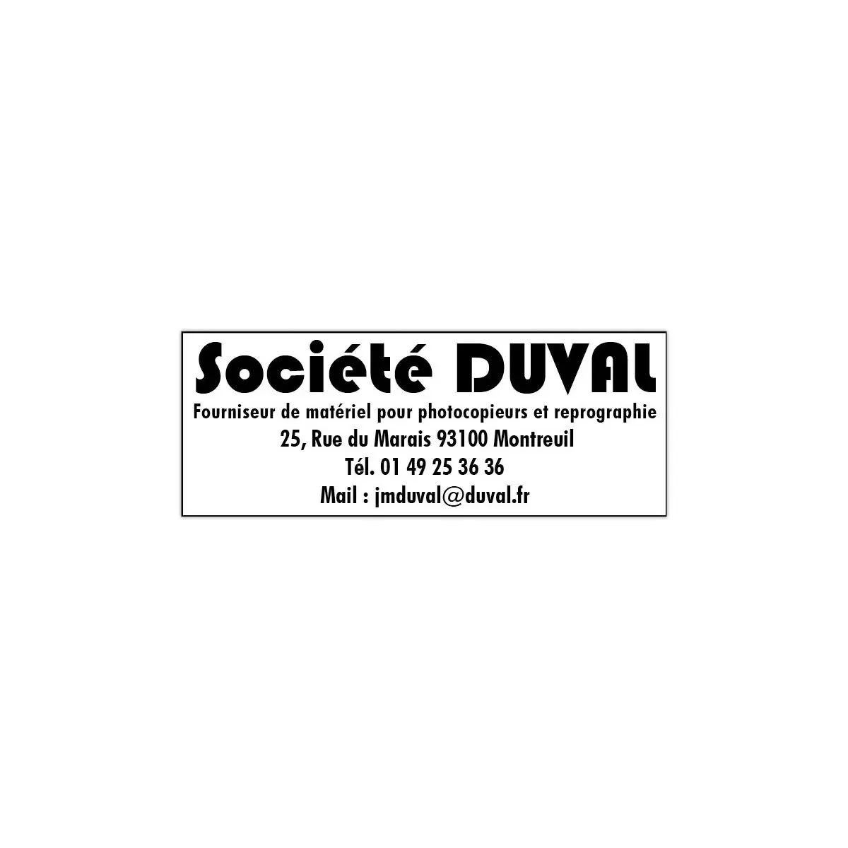 Stempel Printy 4913 Personaliseerbare Tekst - Zwart - 58 x 22 mm - 6 lijnen max - TRODAT