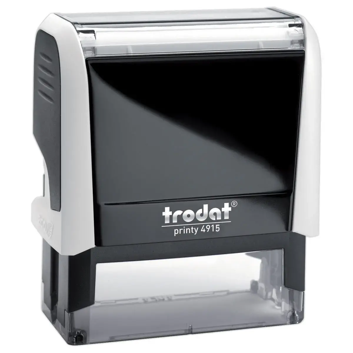 Witte stempel PRINTY 4915 zwarte inkt-7 regels
