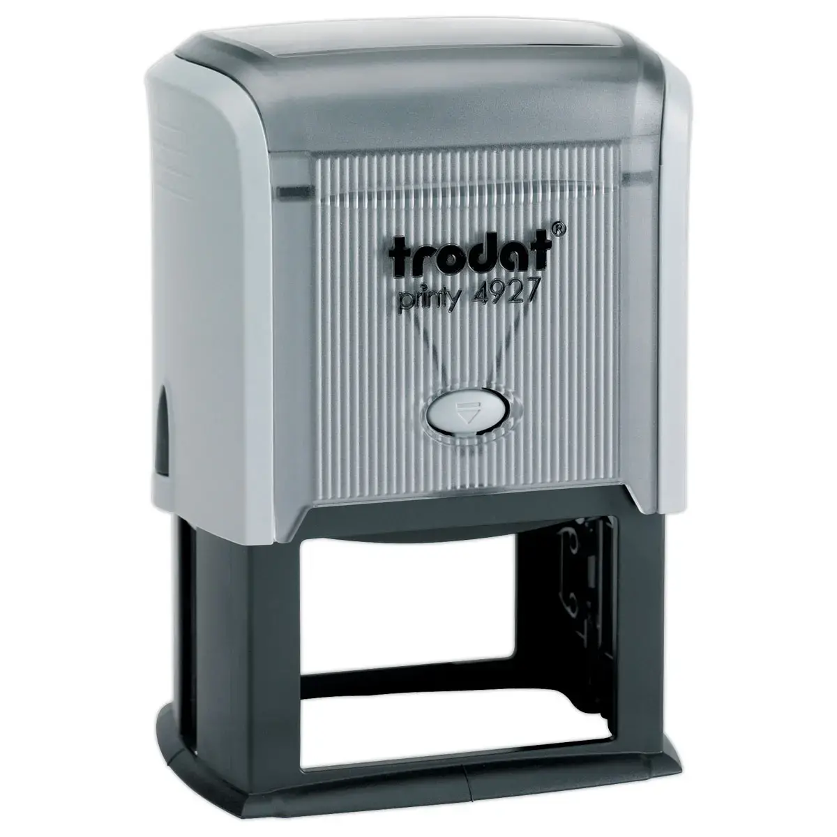 Personaliseerbare stempel Printy 4927 grijs - 60 x 40 mm - max 10 l.