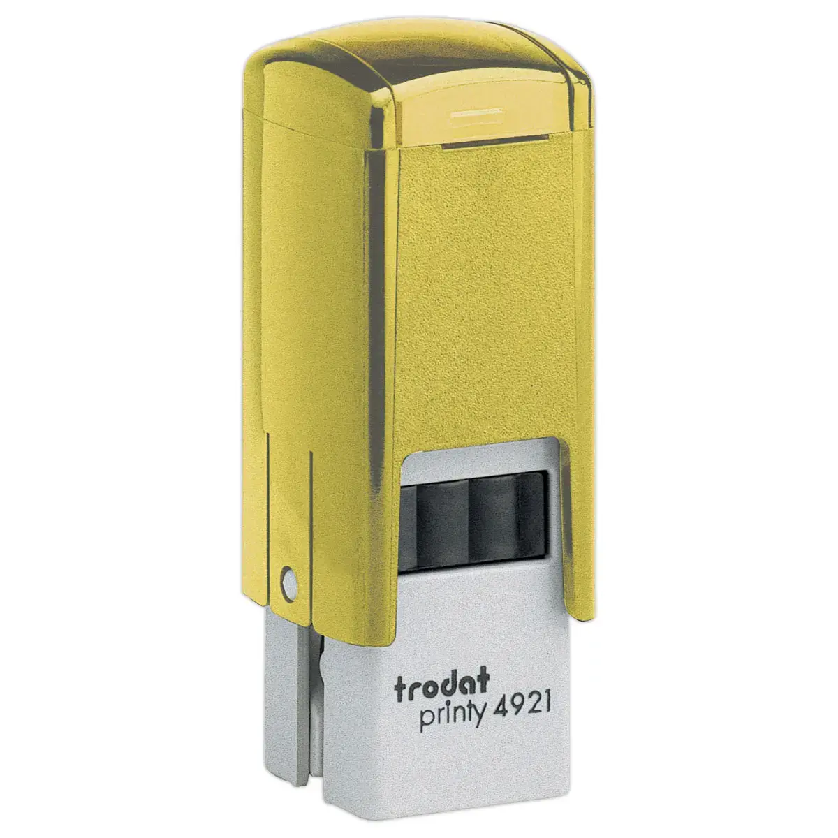 Persona stempel Printy 4921 geel - 12 x 12 mm - maxi 3 lijnen