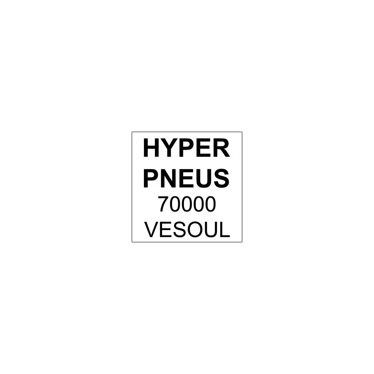 Persona stempel Printy 4923 geel - 30 x 30 mm - maxi 5 lijnen