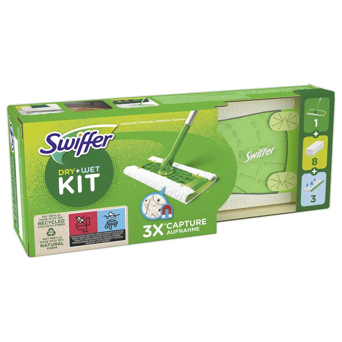 SWIFFER bezem + doekjes