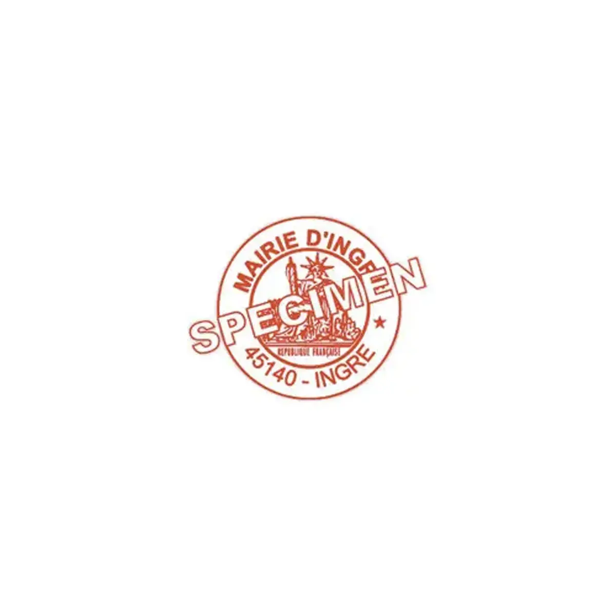 Persona stempel Printy 4630 rood- &Oslash;30 mm - maximum 6 lijnen 