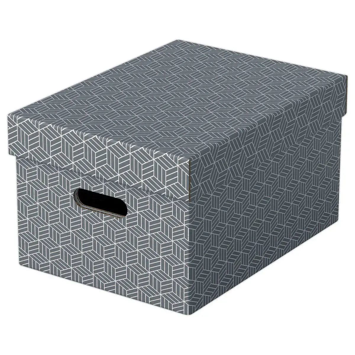 3 Opbergdozen Home - Maat M - Grijs - ESSELTE