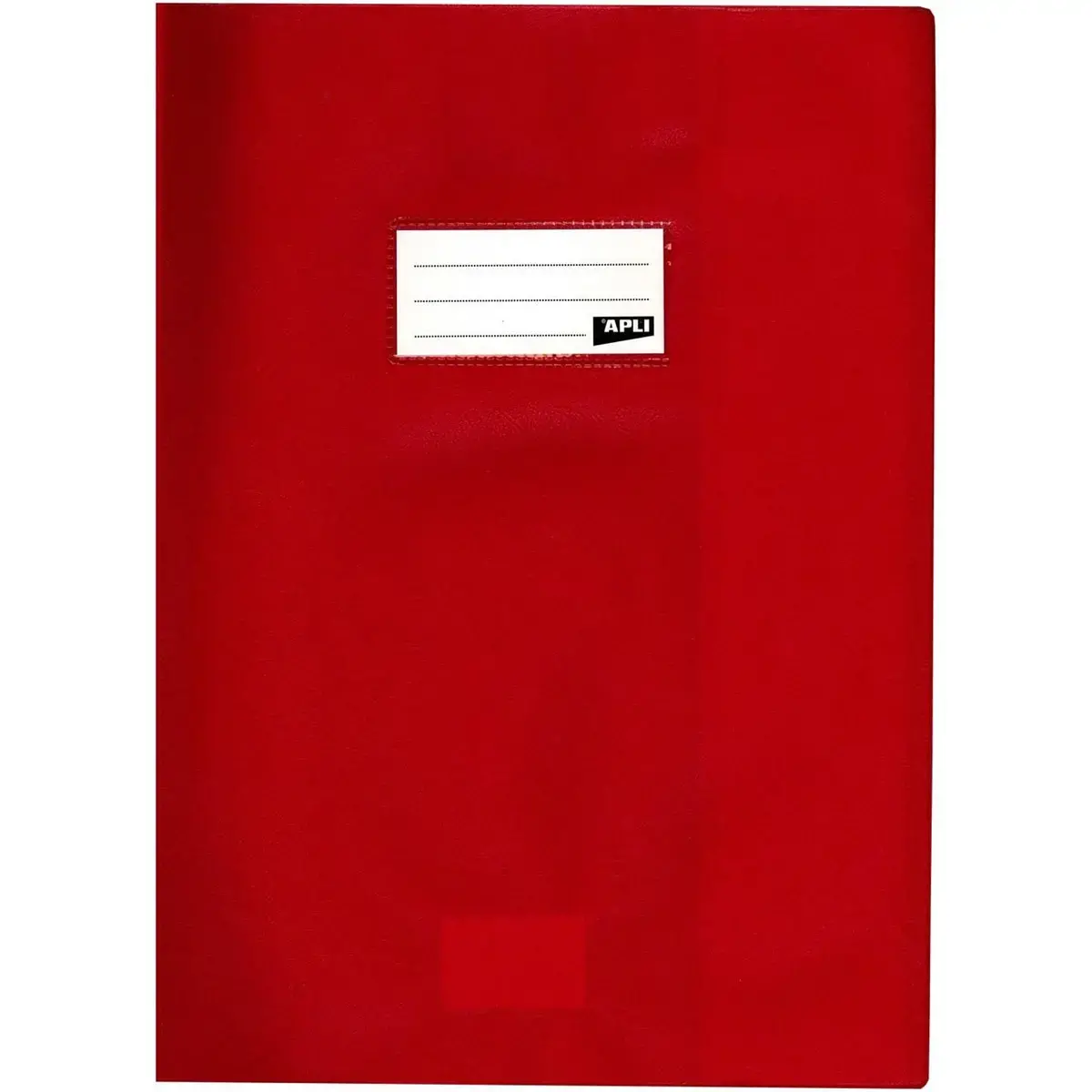 Schriftbeschermer 24 x 32 cm Apli - polypropyleen 19/100 - rood