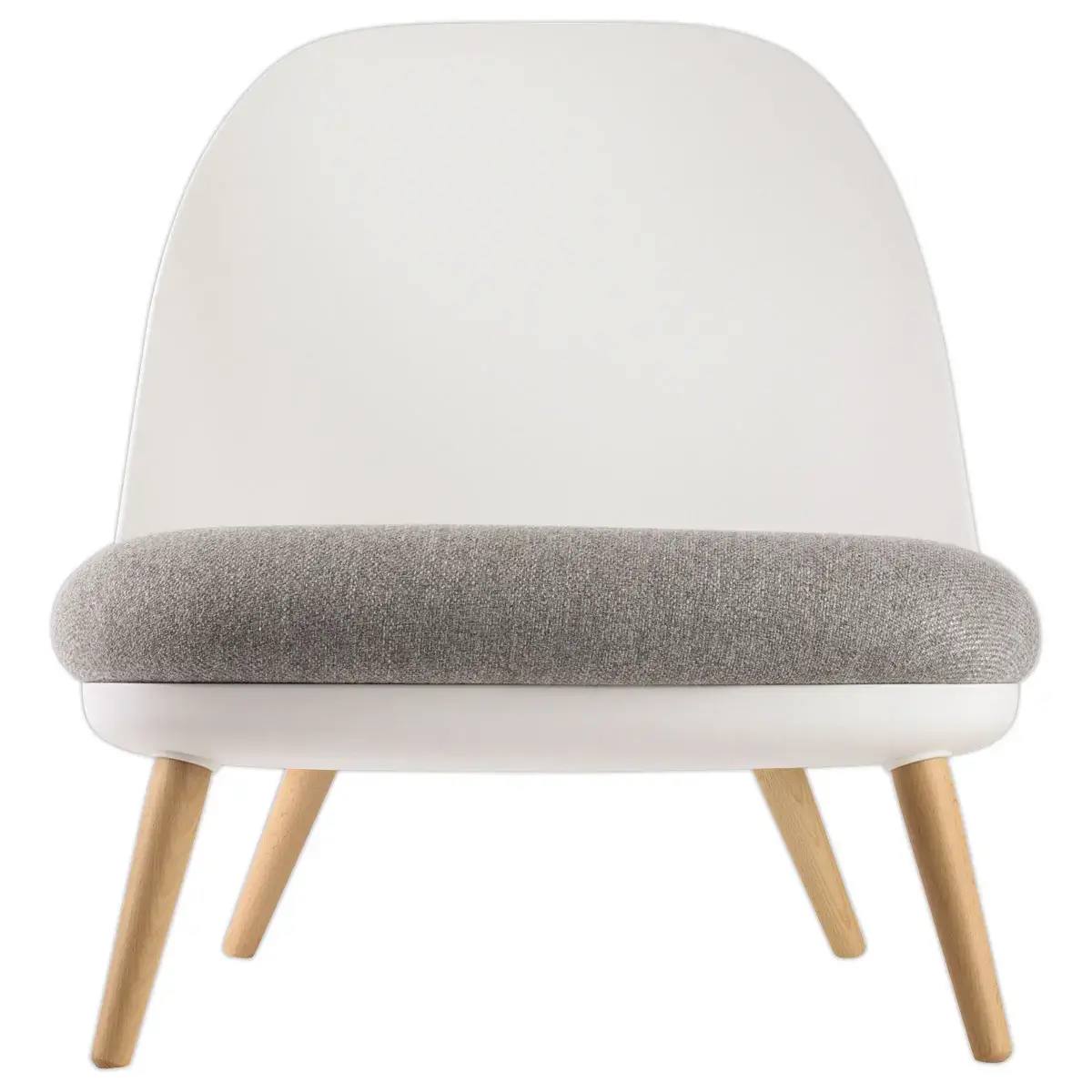 Fauteuil COCOON Wit / Grijs