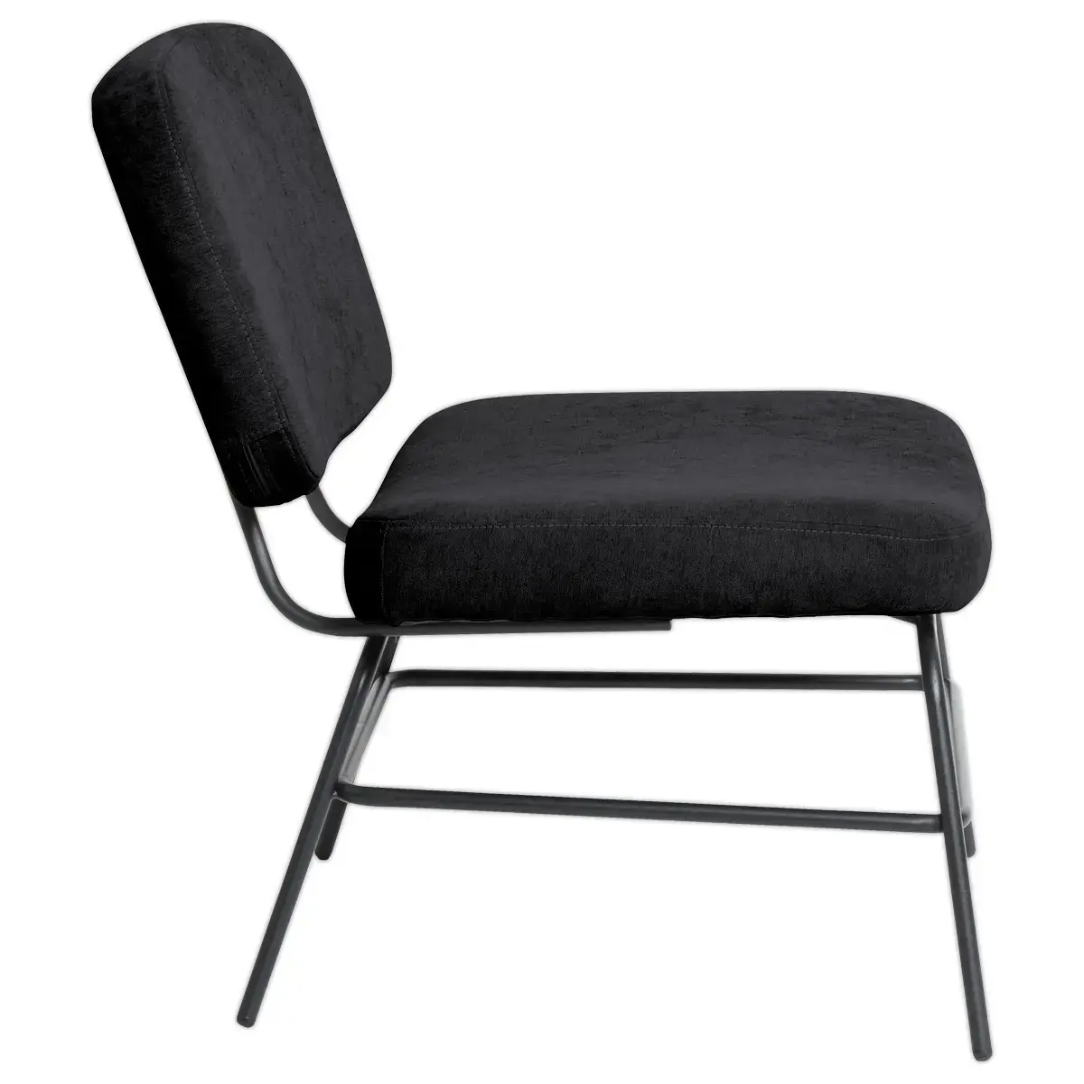 Stoel CURVE Antraciet Geassembleerd