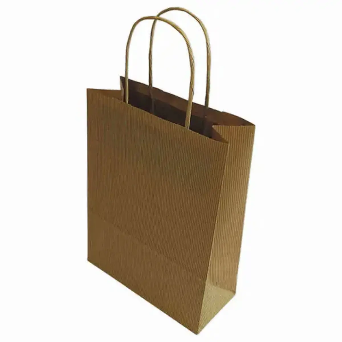 200  Papieren zakken met gedraaide handvatten grote maat L32 x B15 x H42 cm 
