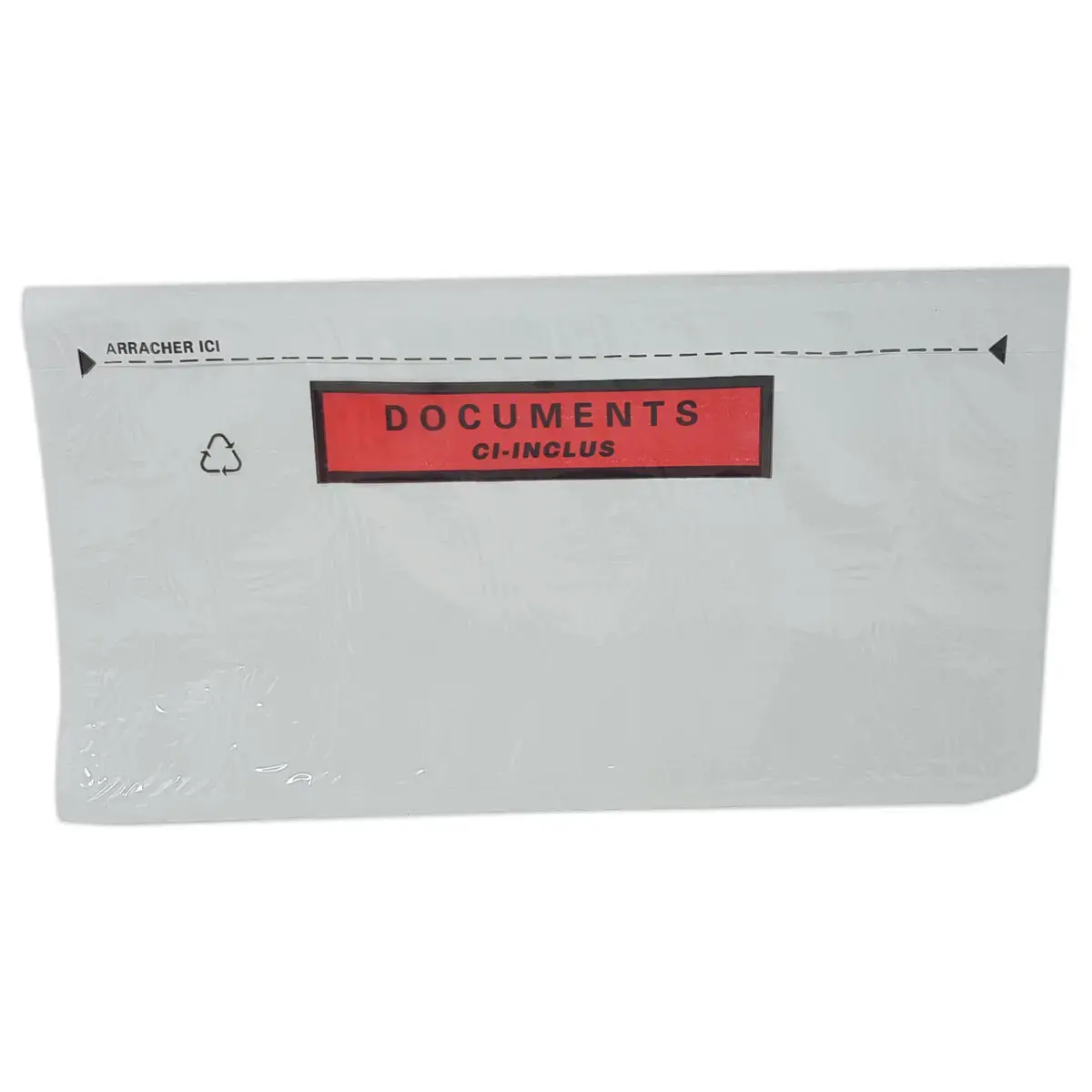 1000 Kleefenveloppen "Documents ci-inclus" - 228 x 120 mm