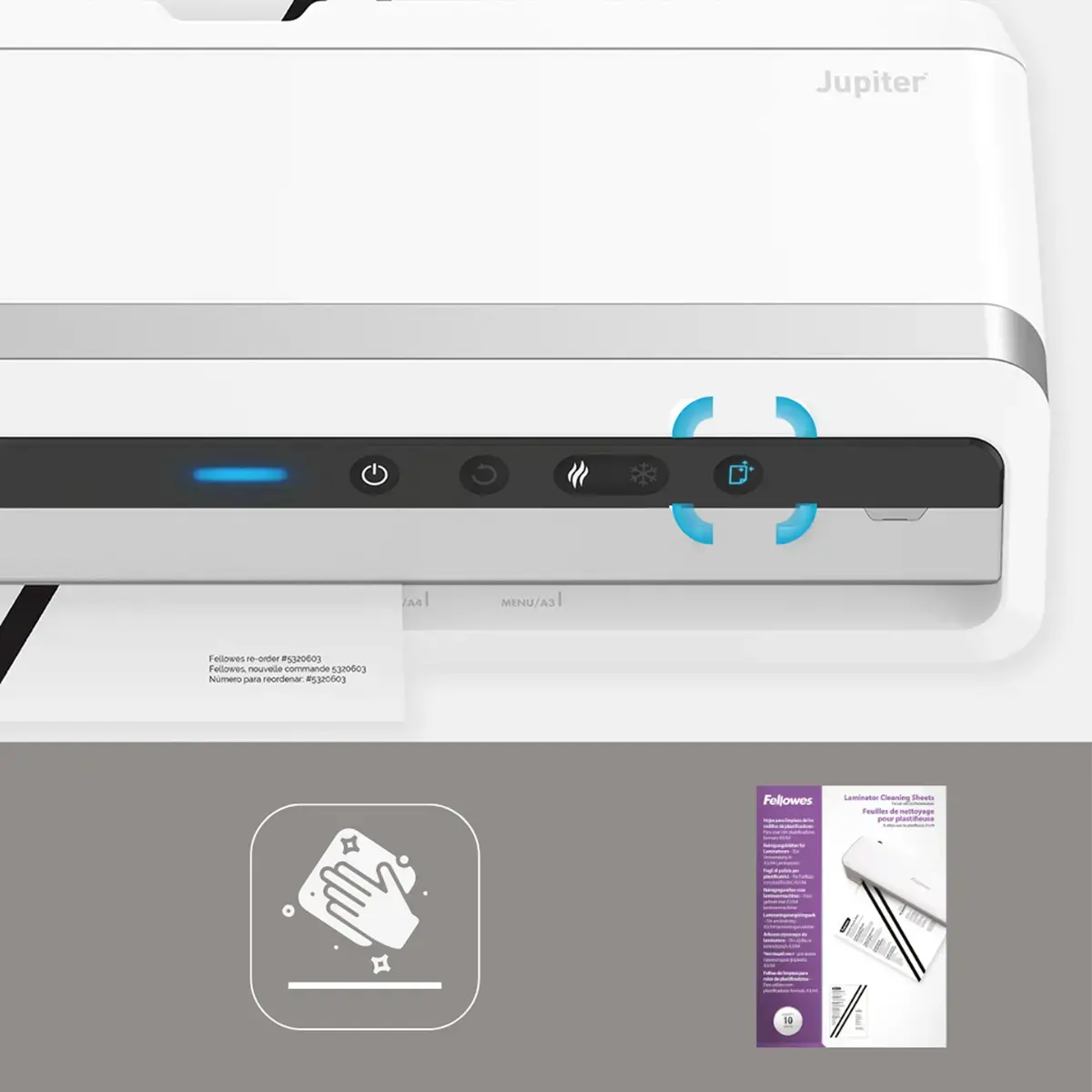 Plastificeermachine Jupiter A3 - FELLOWES 