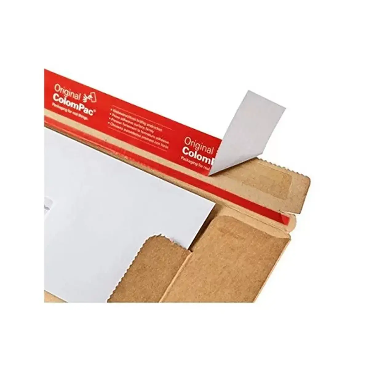 20 Verzenddozen met afmetingen 300 × 212 × 43 mm