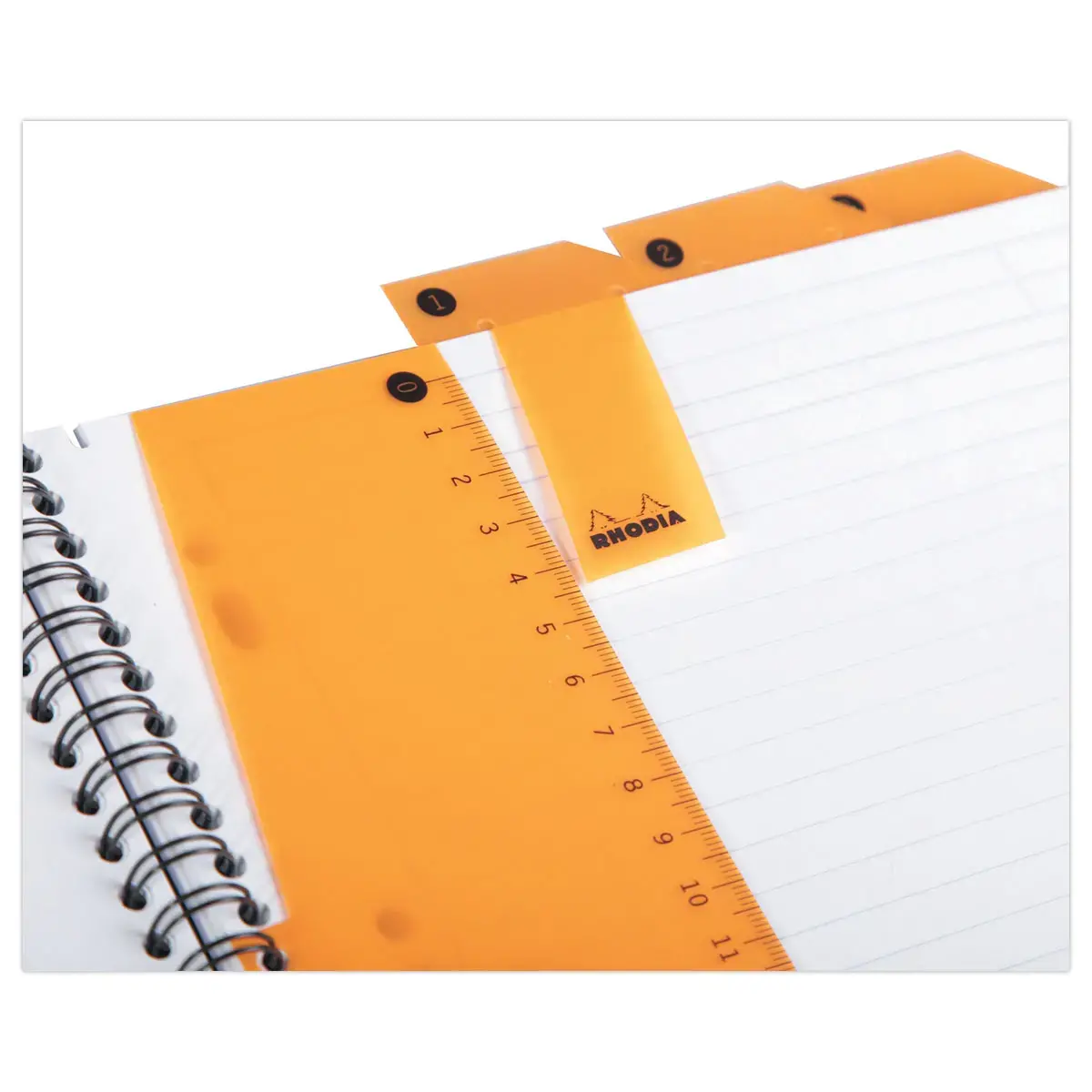 Polypropyleen schrift - 160 pagina's A5+ 5x5 - RHODIA 