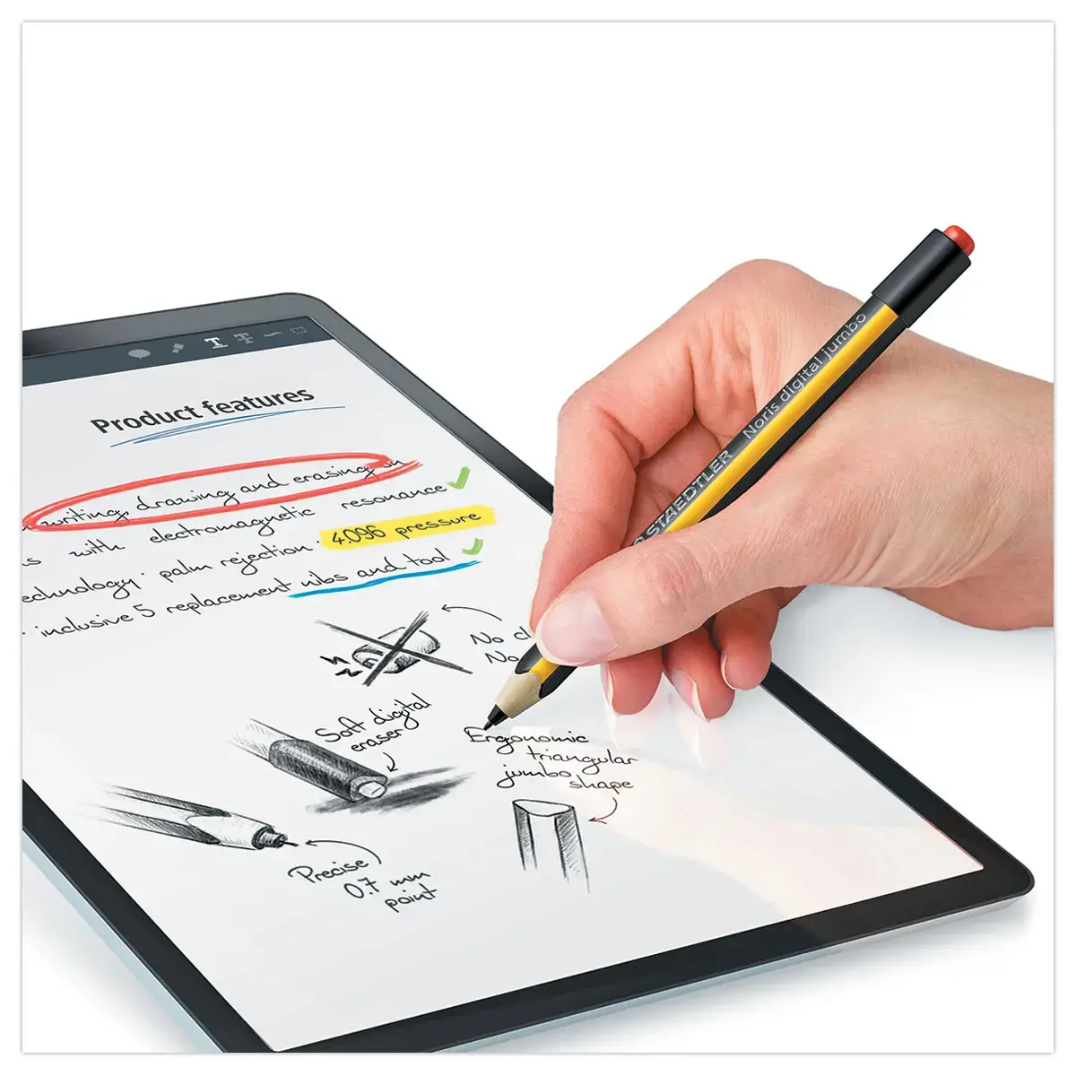 Stylus smartphone en tablet 