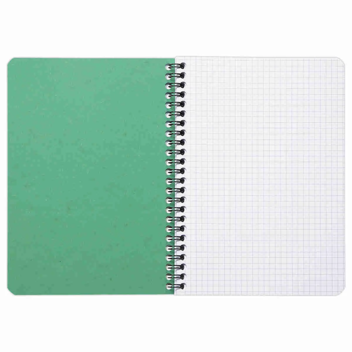 Gerecycled spiraalnotitieboek A5 pagina's 5x5. 