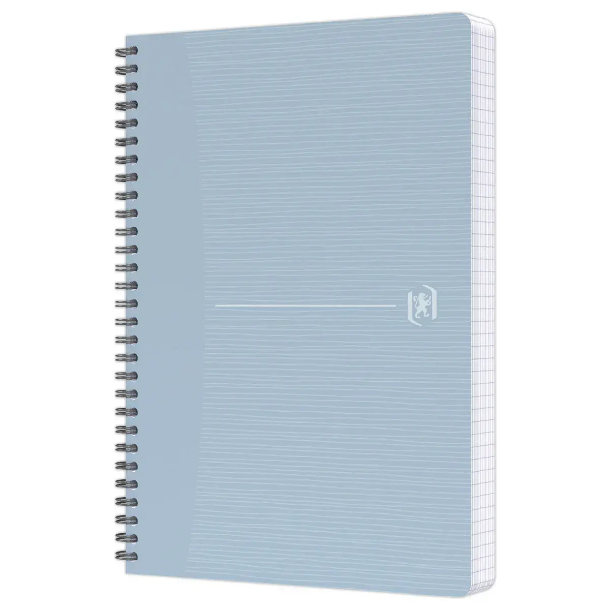 Cahier recycl&eacute; &agrave; spirales 180 pages 90g - A5 - 5x5 - OXFORD 