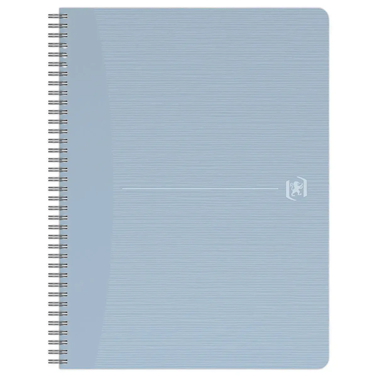 Recycled notepad with spirals 100 pages 90gr A4 5x5. 