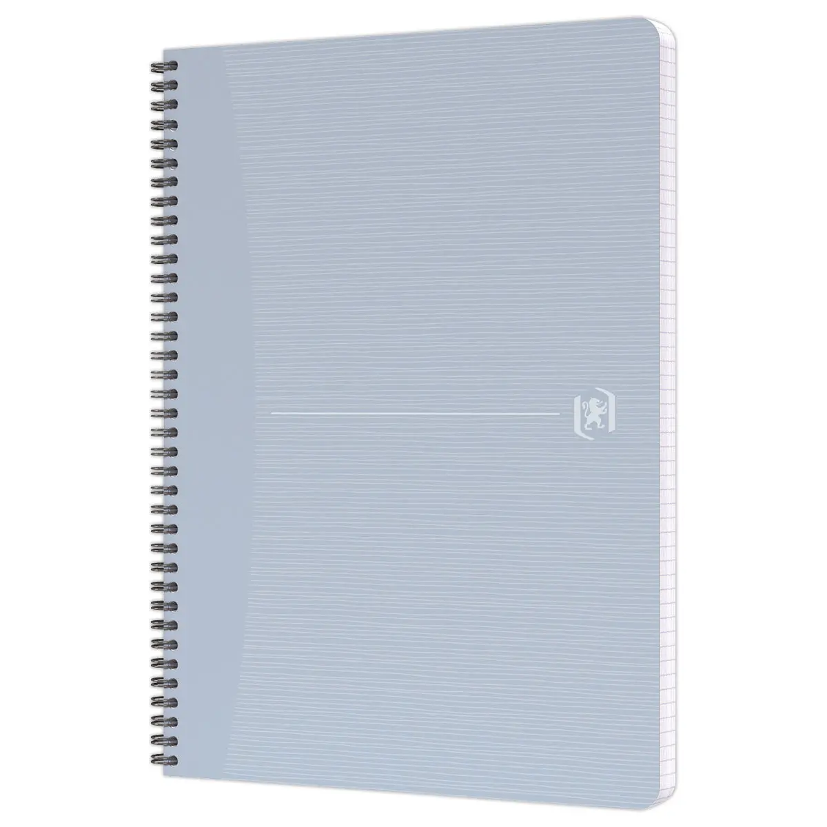 Recycled notepad with spirals 100 pages 90gr A4 5x5. 