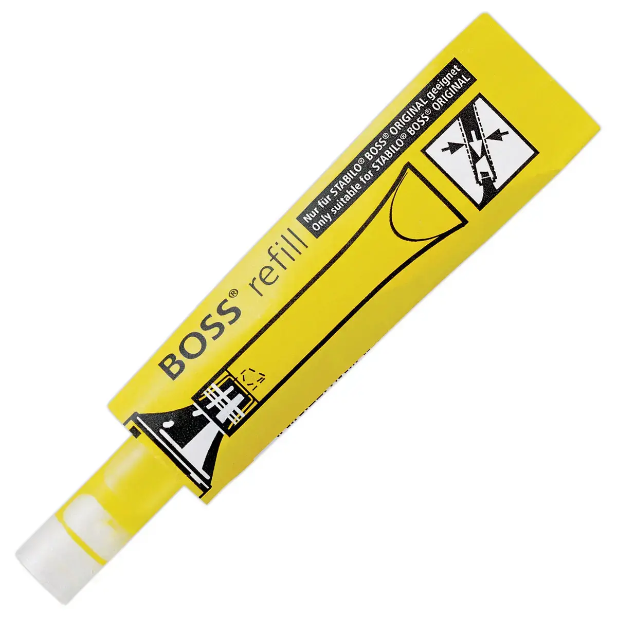 Navulling STABILO BOSS ORIGINAL - fluogeel 