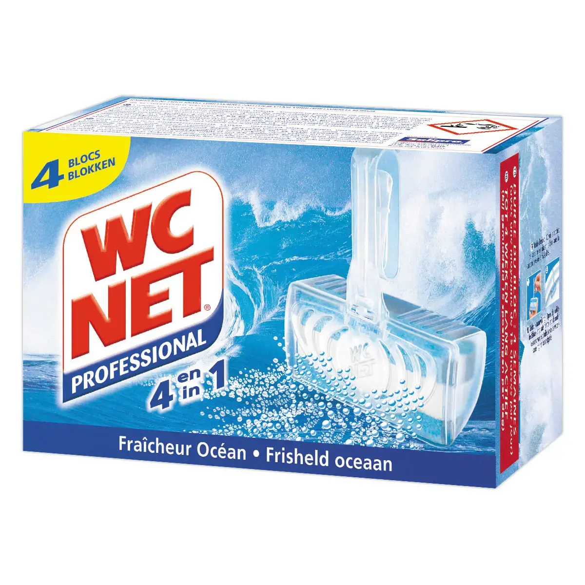4 Wc-blokken Net 4 en 1