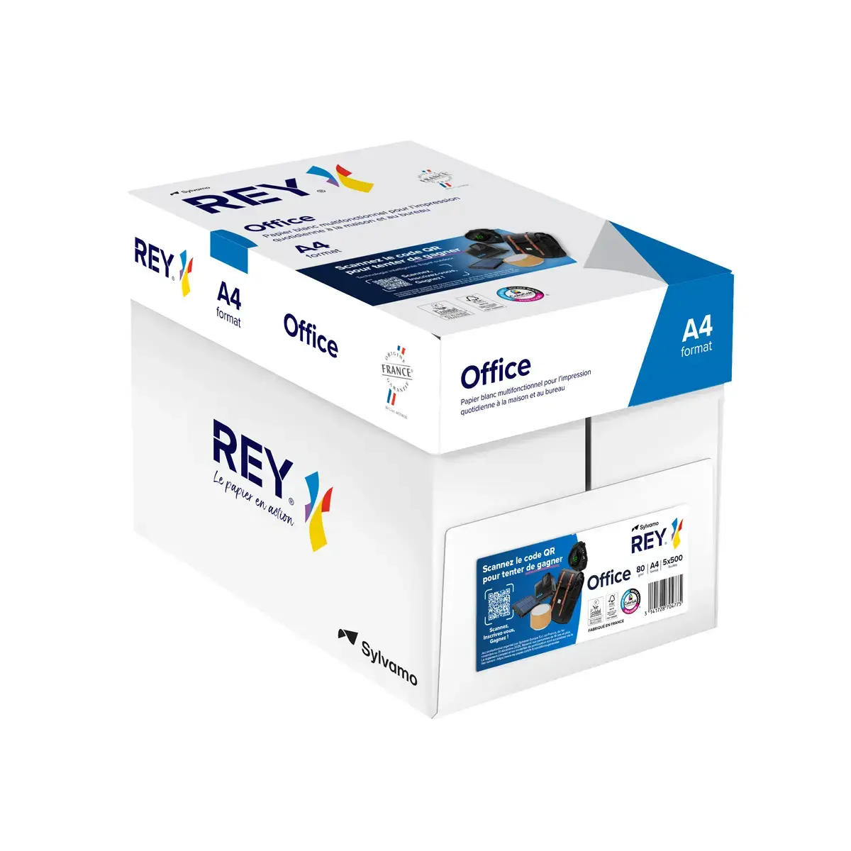 5  Verpakkingen wit papier - A4 - 80g - REY 