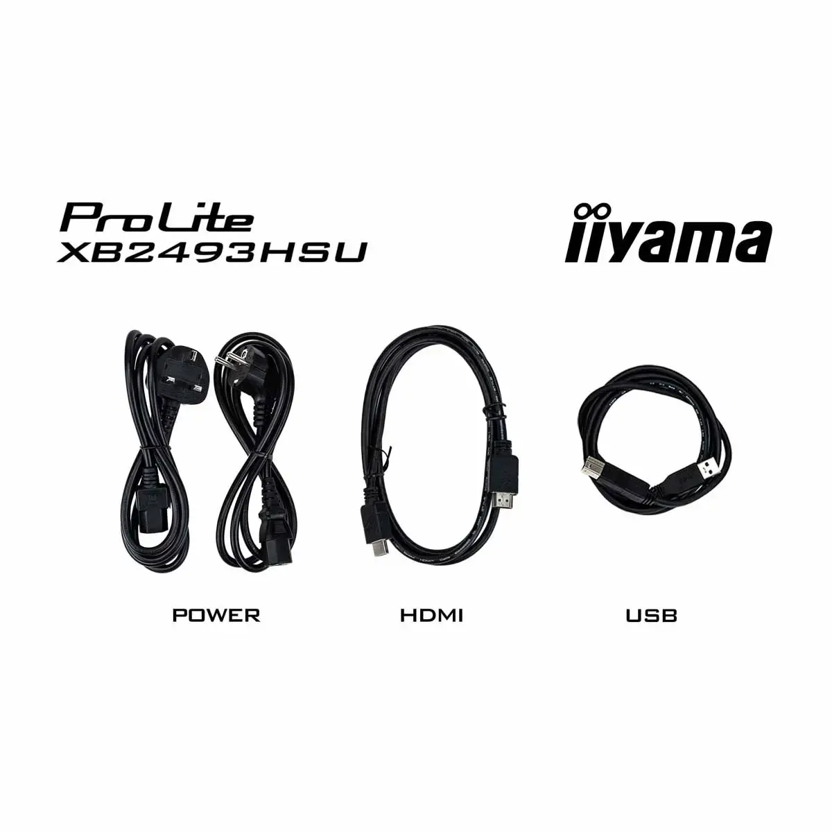 BEELDSCHERM 24" PROLITE XUB2492HSU-B5 + USB-C dock 