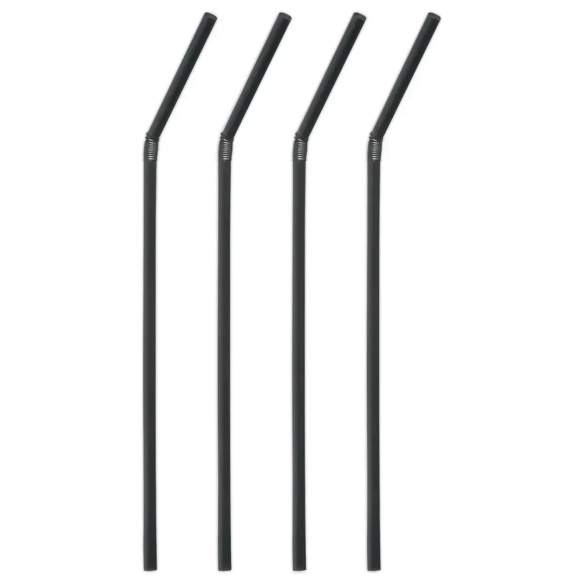 100 ZWARTE KARTONEN RIESTERS VAN 22 CM