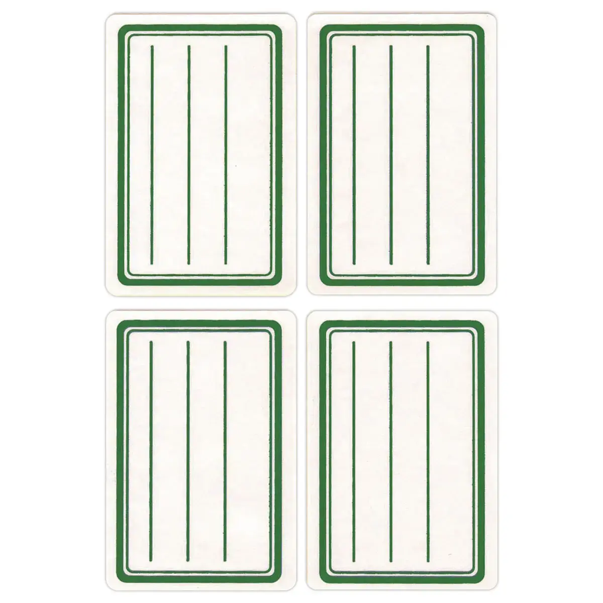 Schooletiketten Apli - gerecycled - set van 32