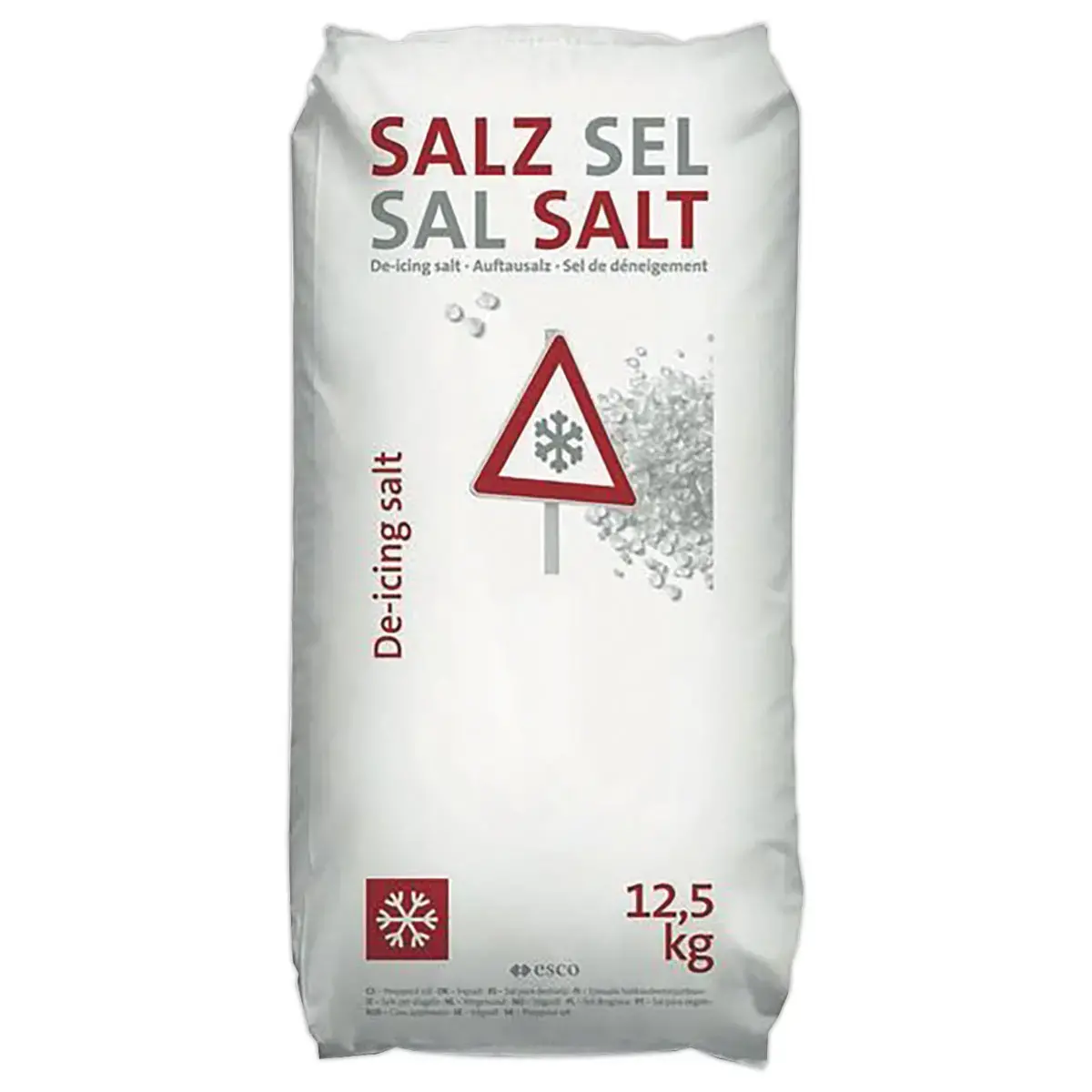 Zoutzak voor sneeuwruimen 12,5KG 