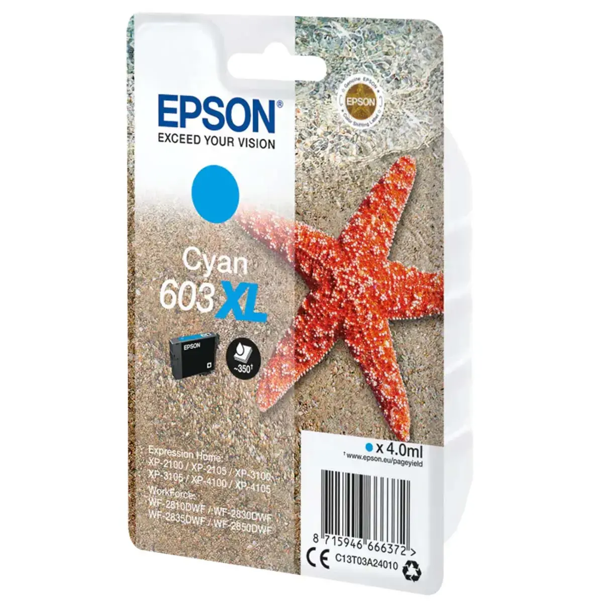 Epson 603 XL cyan cartridge