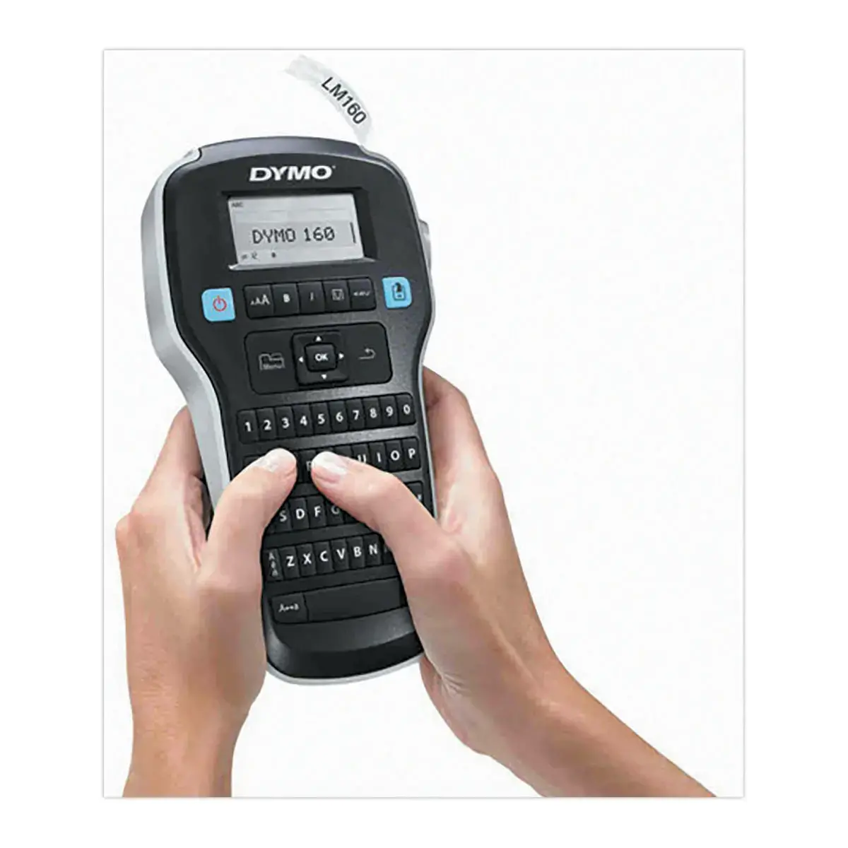 DYMO Label Manager LM160 Labelmaker + 3 D1 12mm linten