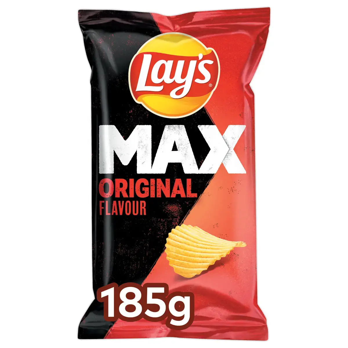 Pakket CHIPS LAYS MAX ORIGINAL 185gr 