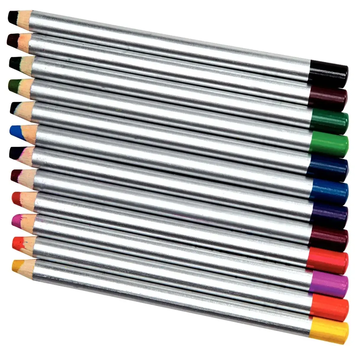 Kleurpotlood dikke module O'COLOR - 8mm stift - assorti kleuren - set van 12