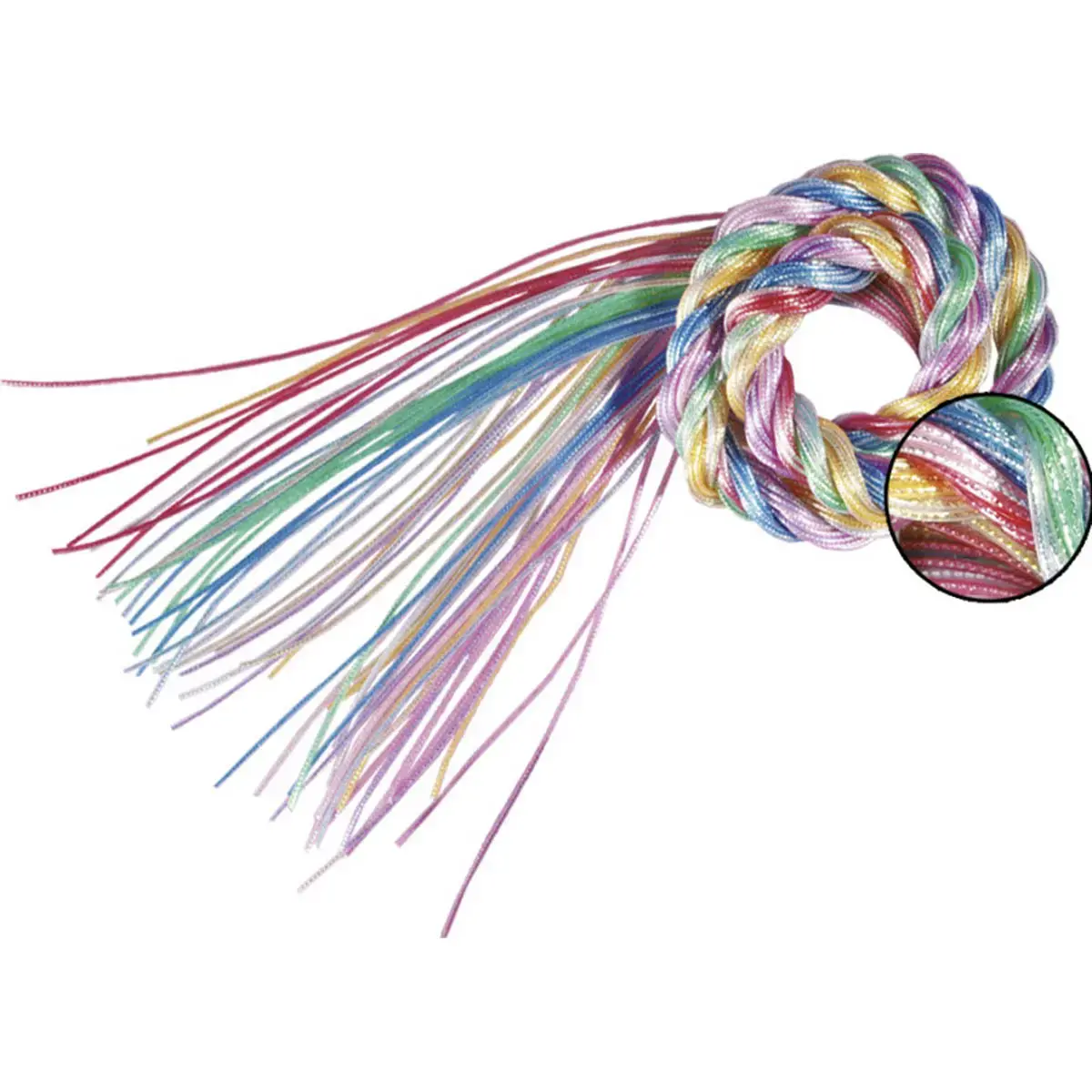 Scoubidou draad FOLIA - assorti kleuren - set van 200 
