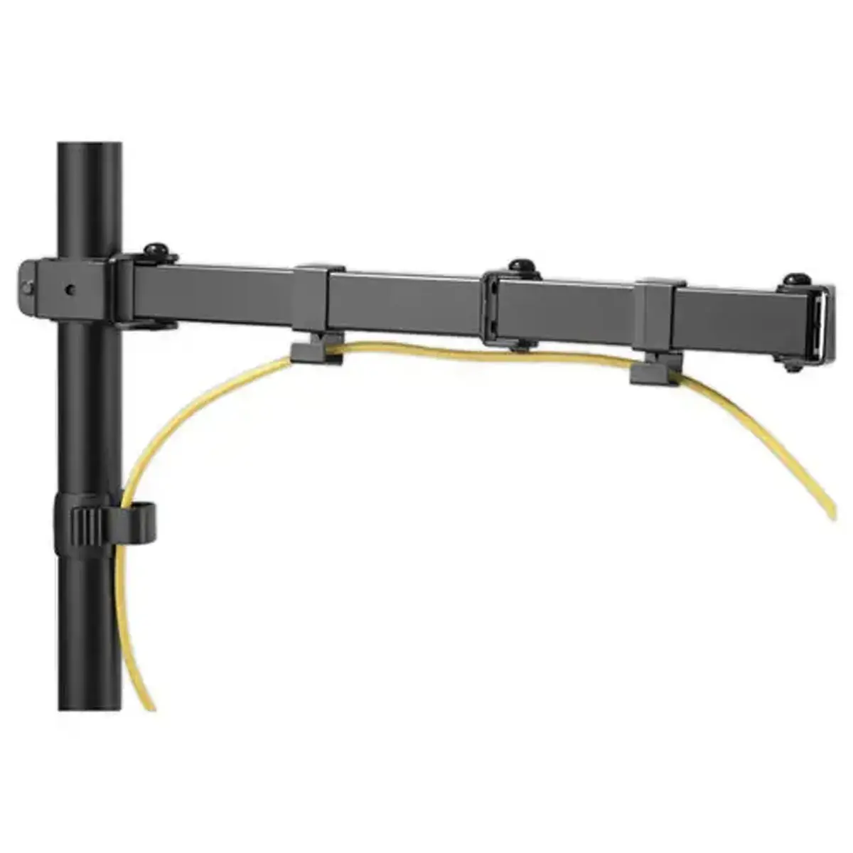 Enkel Ergo Line Zwart schermhouder 