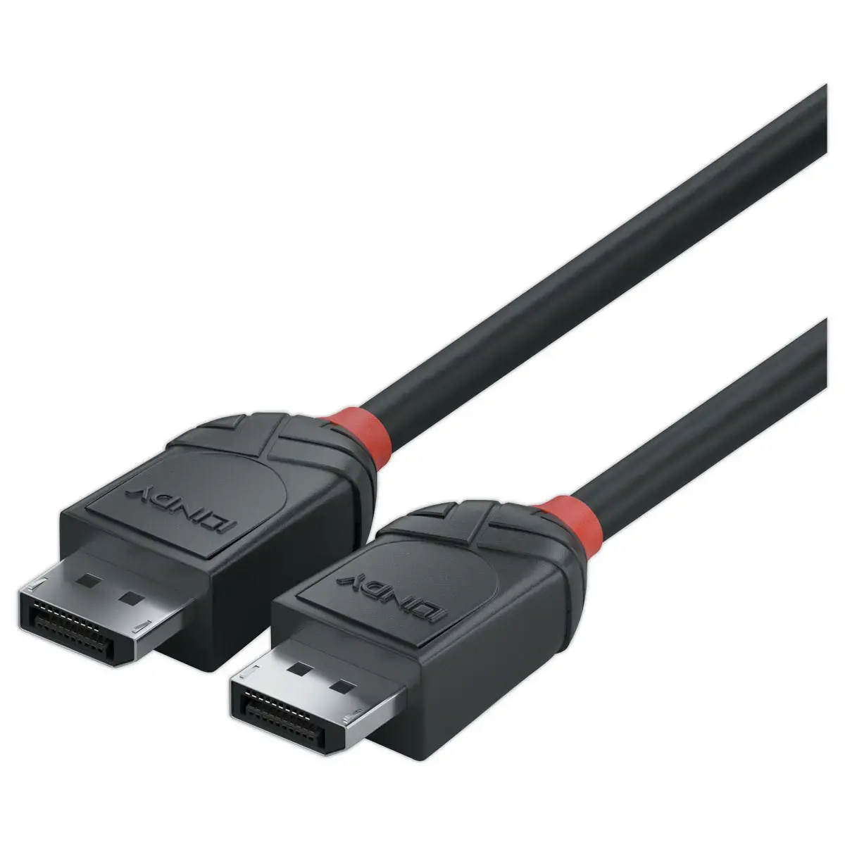 DisplayPort-kabel 1.2, Black Line, 1m - LINDY