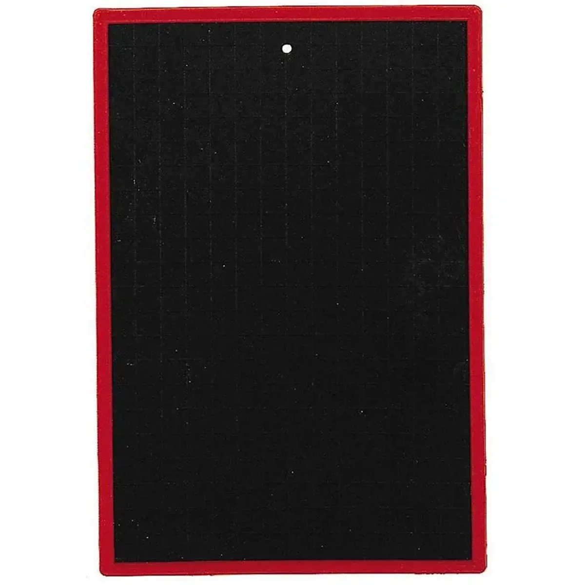 Natuurlijke leisteen - WONDAY - 1 effen zijde - 1 zijde 5x5 - rand van plastic - 17x25 cm