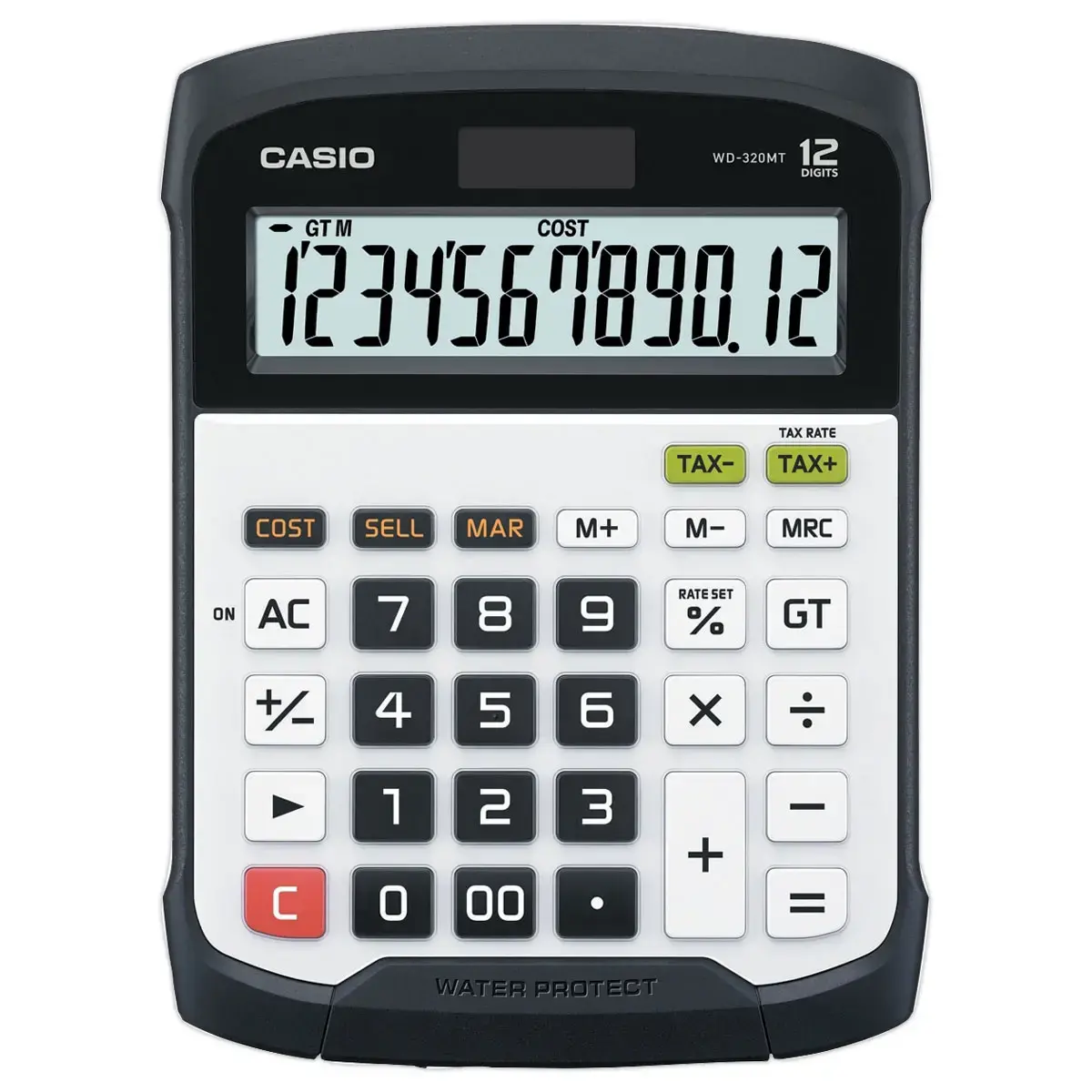 WATERDICHTE REKENMACHINE CASIO WD-320MT