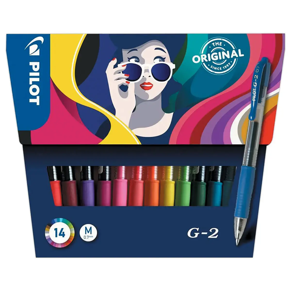 14 Retractable gel pen PILOT G2