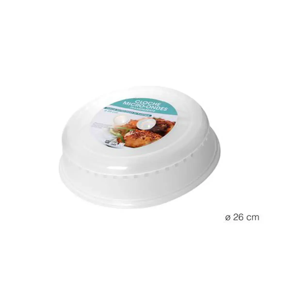 Deksel voor magnetron 25 cm