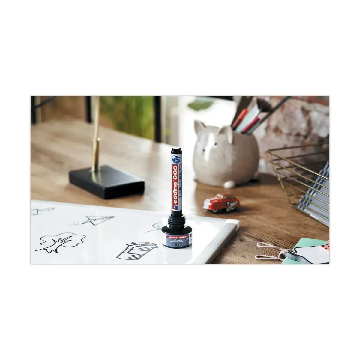 20 whiteboard markers EDDING 660 - kogelpunt