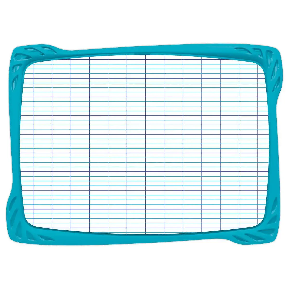 Kit wit schrijfbord, 1 stift + 1 wisser - 100% gerecycleerd