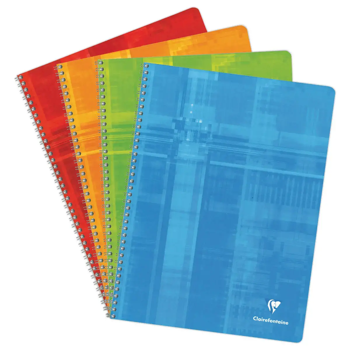 Spiraalschrift Clairefontaine 90g, 24x32, 180p. 5x5