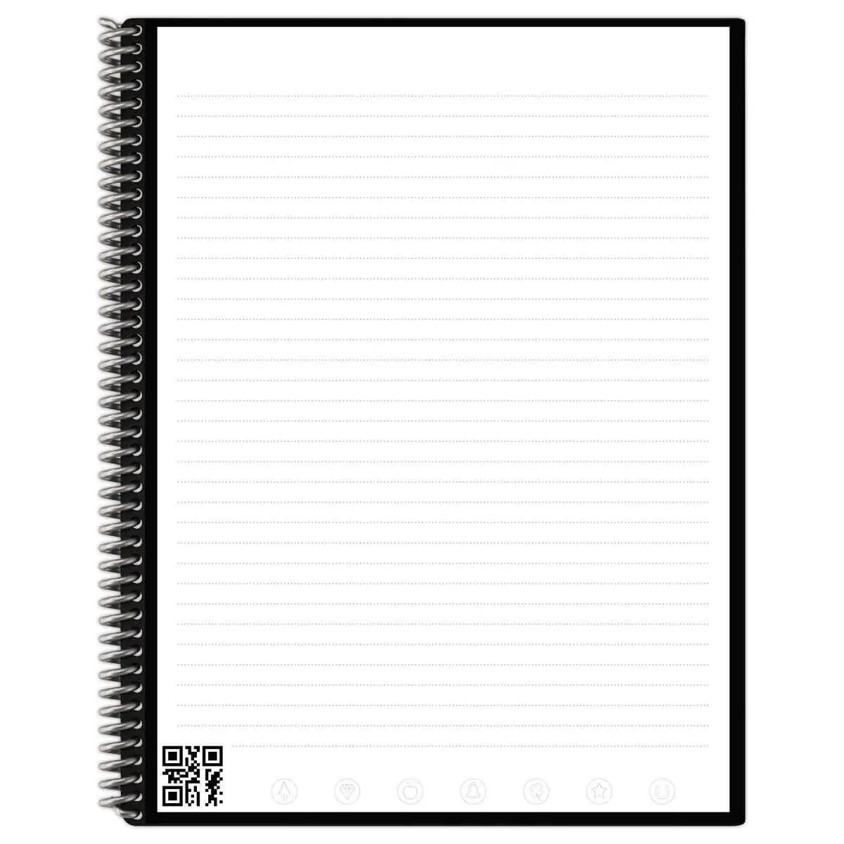 Met het internet verbonden en oneindig herbruikbare notitieblok Rocketbook Core Letter - A4 - Donkerblauw - 32 pagina's - ROCKETBOOK