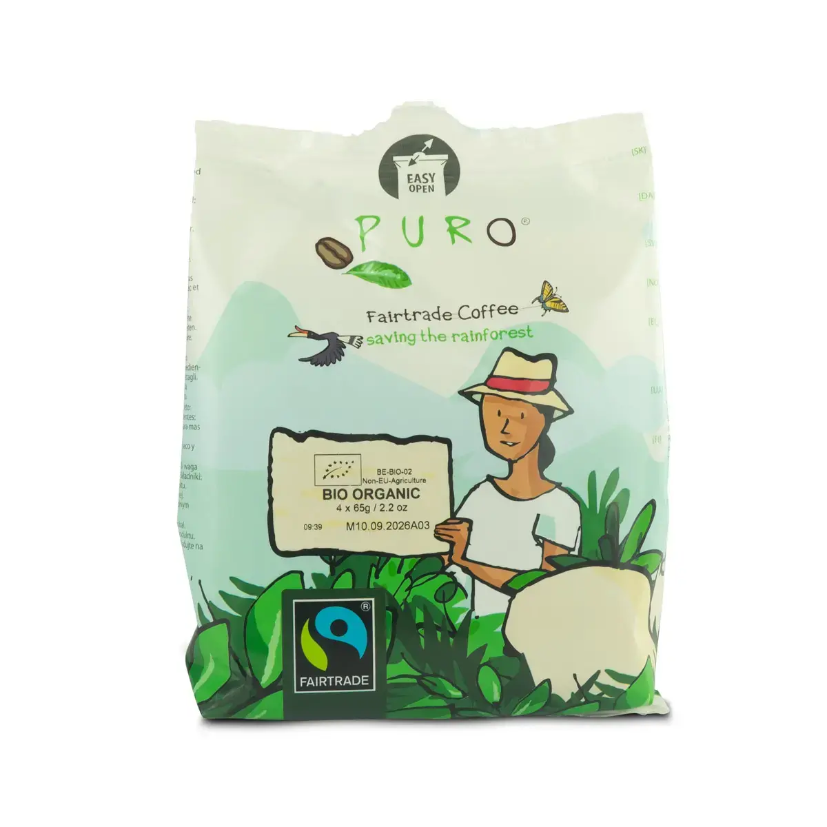 48  Natuurlijke Bio koffiefilterdoses 